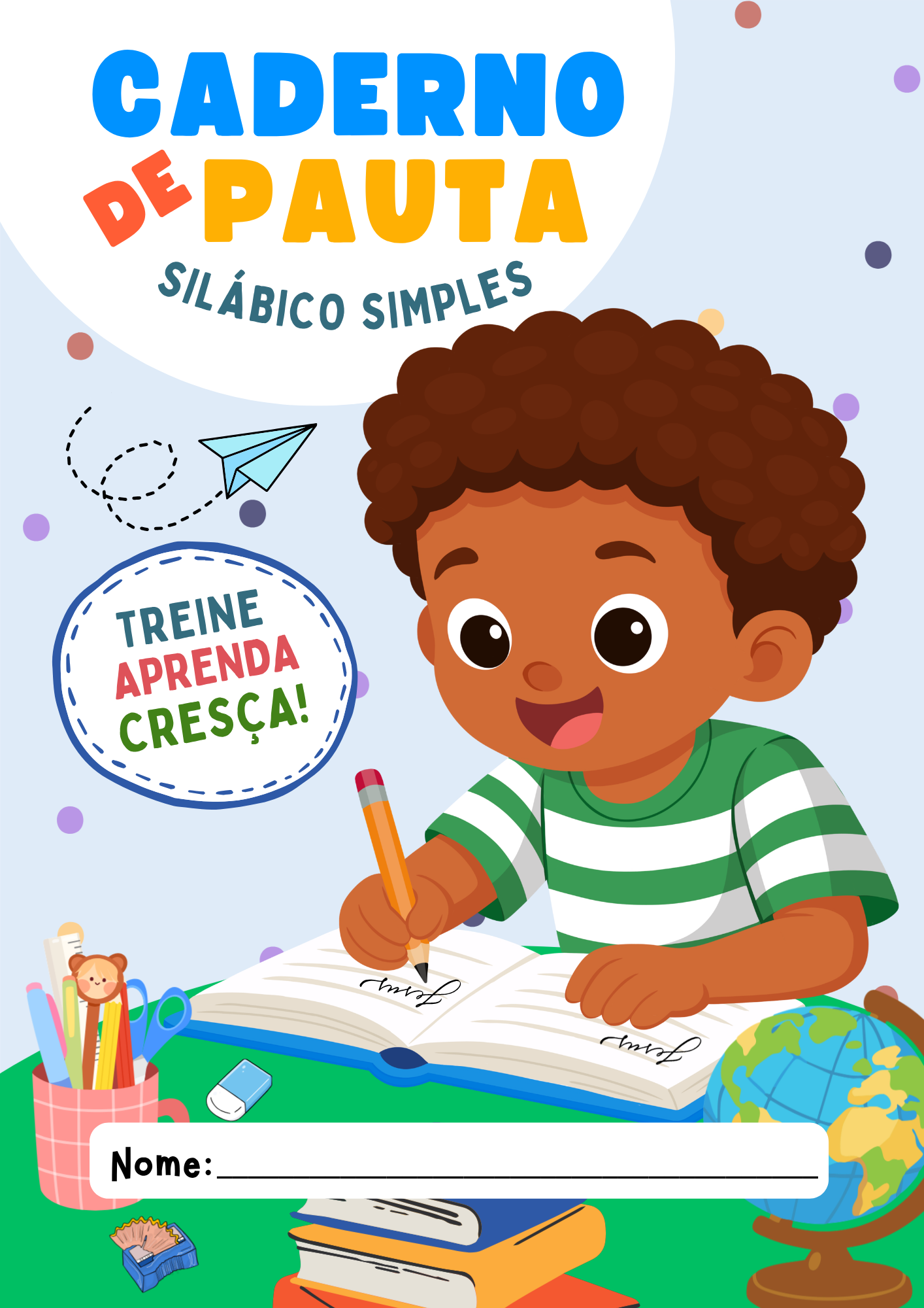Capa Caderno Silábico Simples